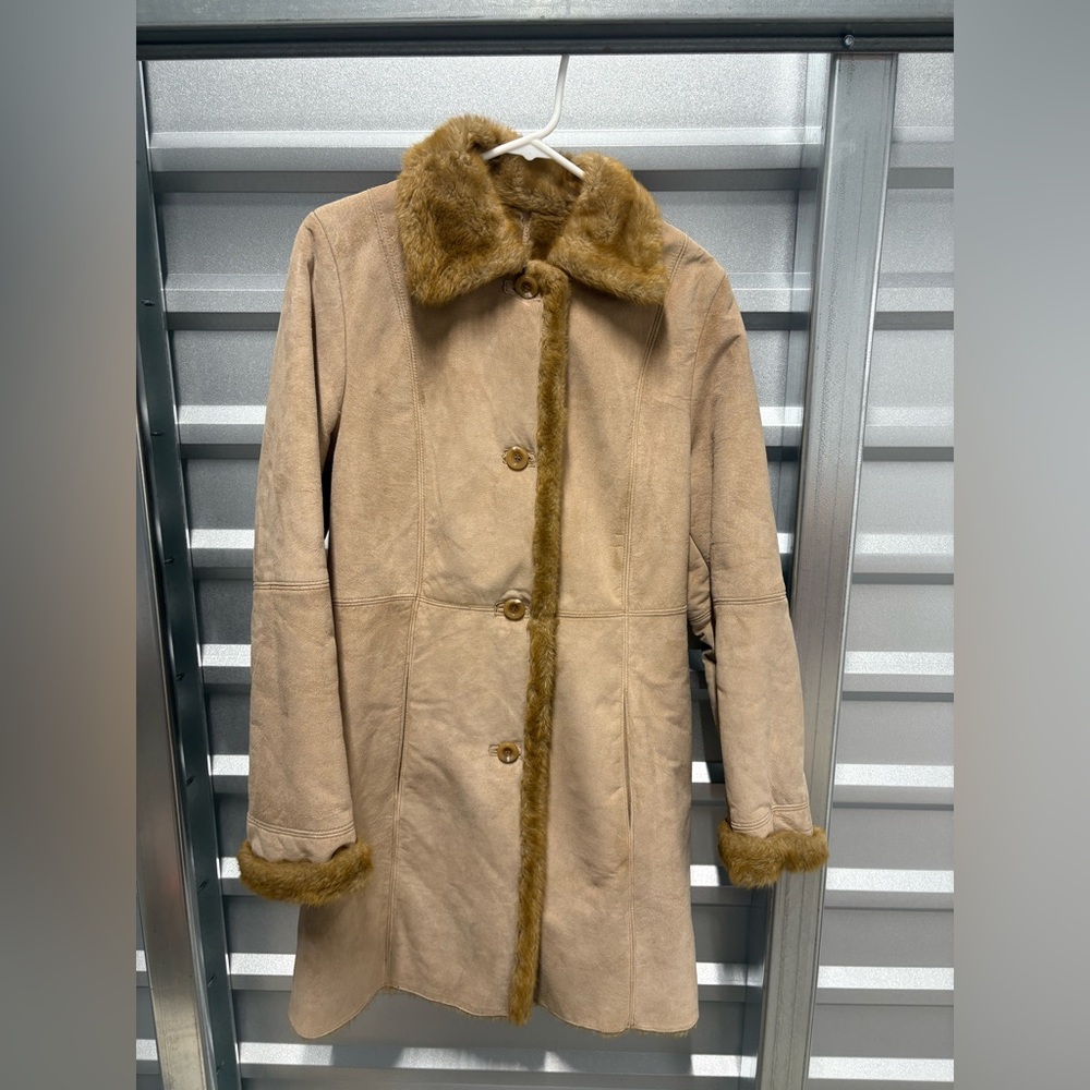 Beautiful leather coat